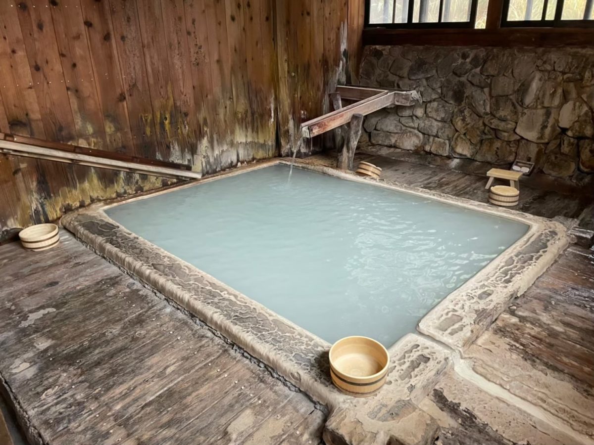 Nyuto hot spring in akita