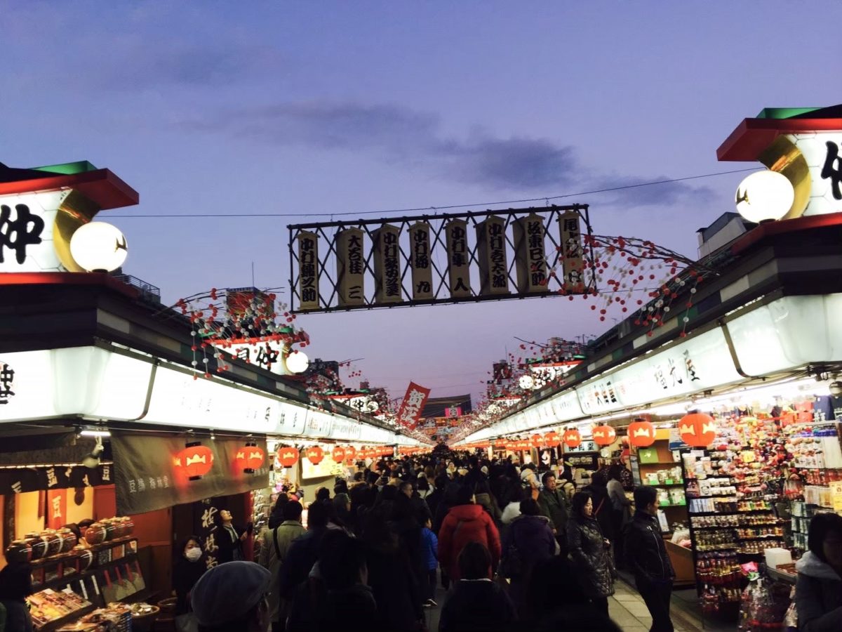 Sensoji night