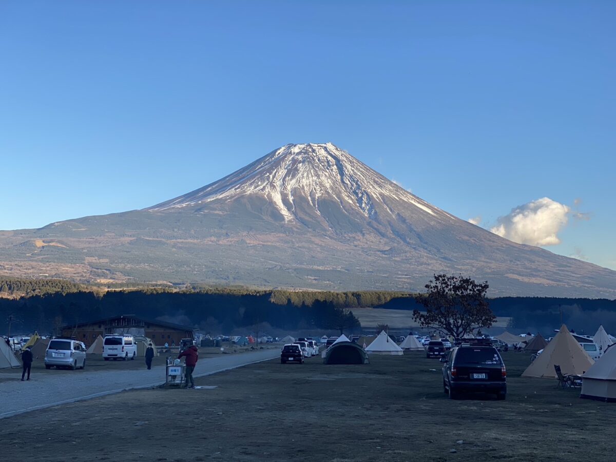 Camping near M.Fuji