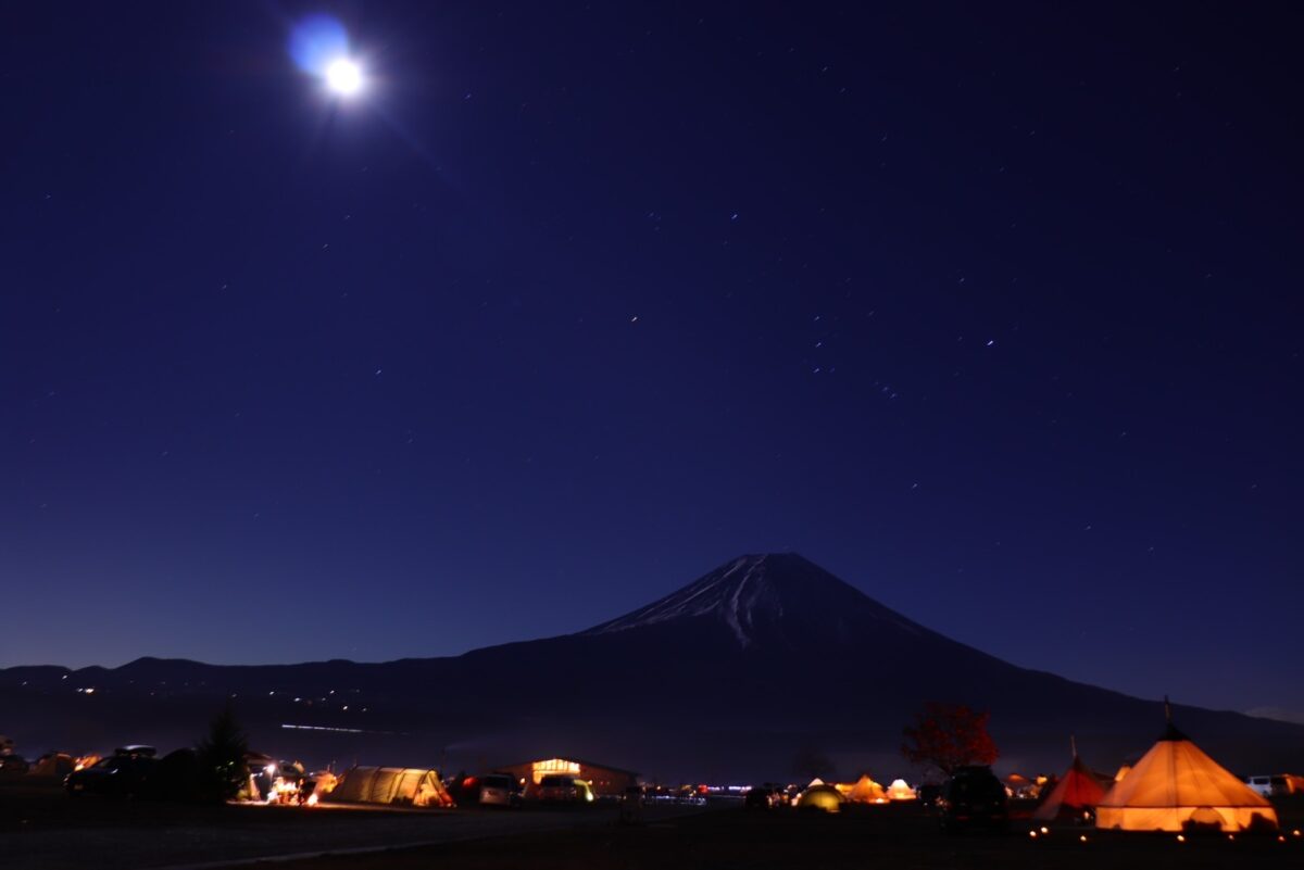 Camping near M.Fuji