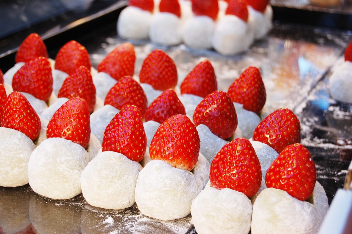 Strawberry sweets