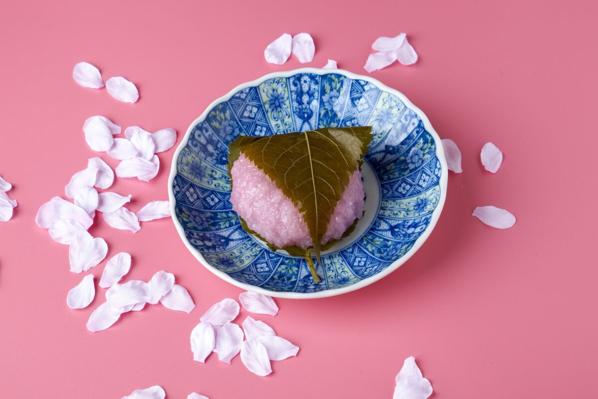 sakura rice cake