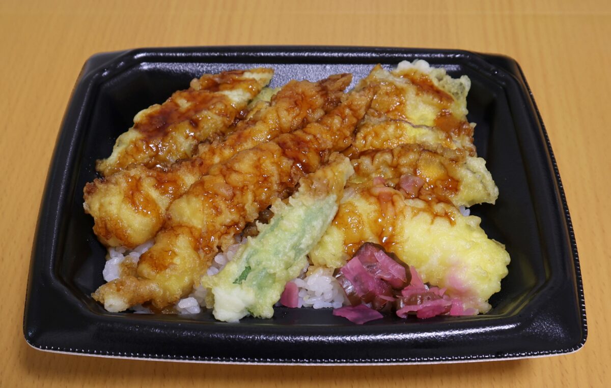 Tempura donburi