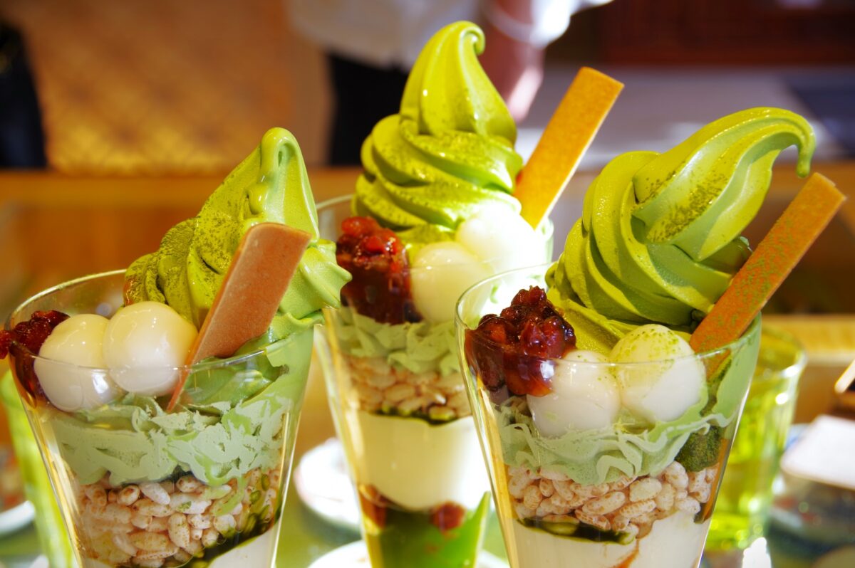 Matcha sweets